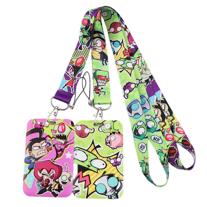 Neck Hanging Phone Holder - Alien Invader Zim Pasek na szyję