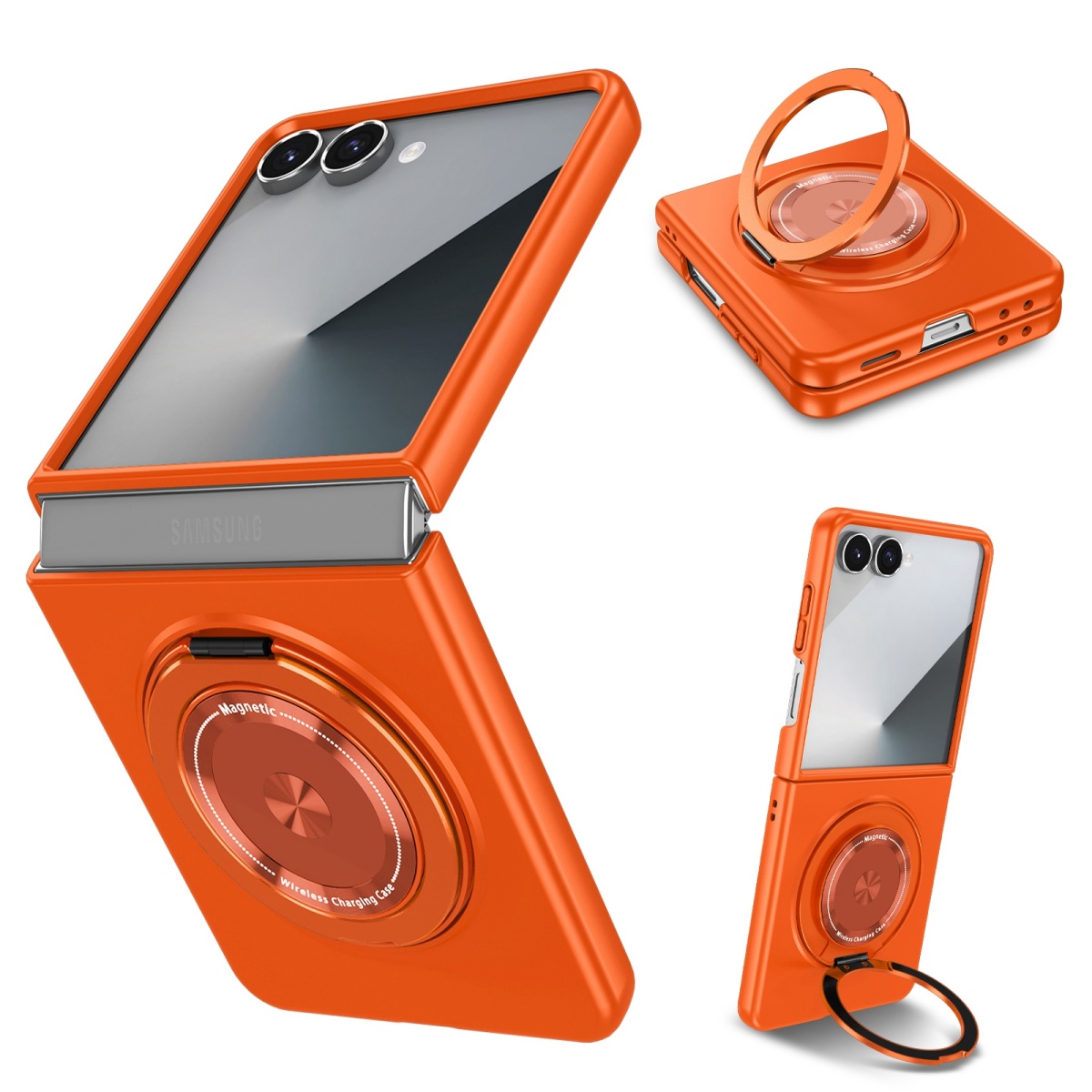 Phone Accessories Ring Holder - Magnetyczny metalowy obrotowy uchwyt pierścieniowy do