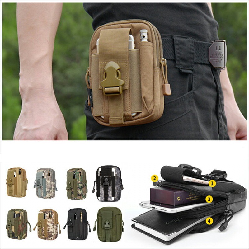 Phone Accessories For Running - Mała saszetka Molle saszetka biodrowa uchwyt