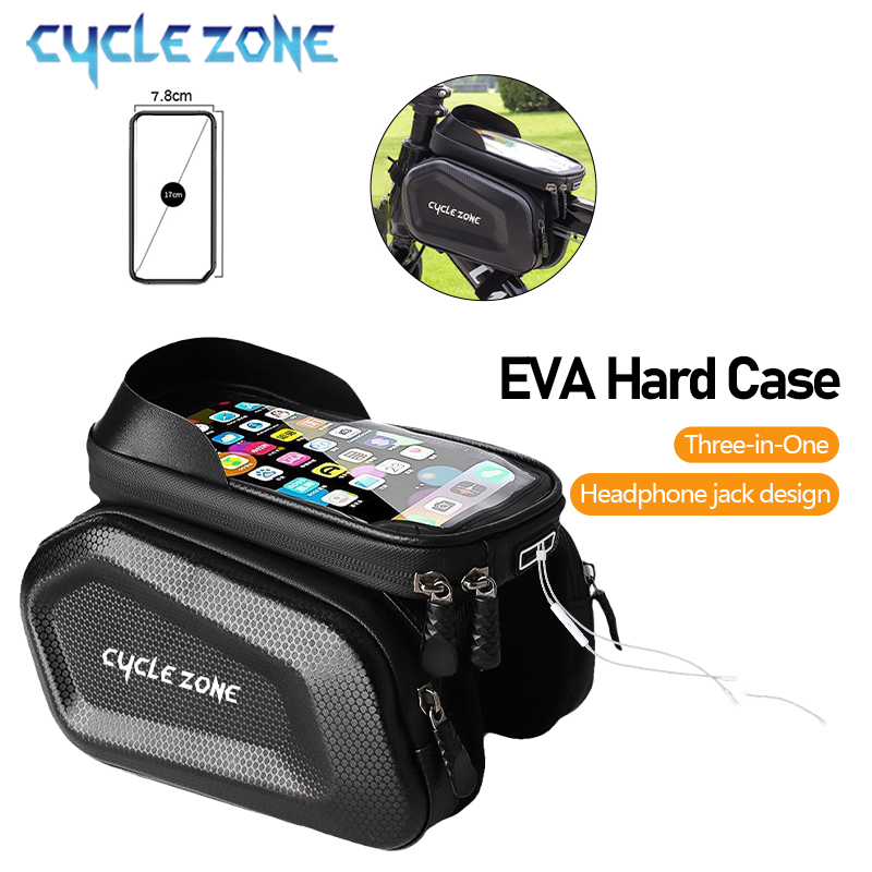 Phone Zone Accessories - Torba na rower z ekranem dotykowym