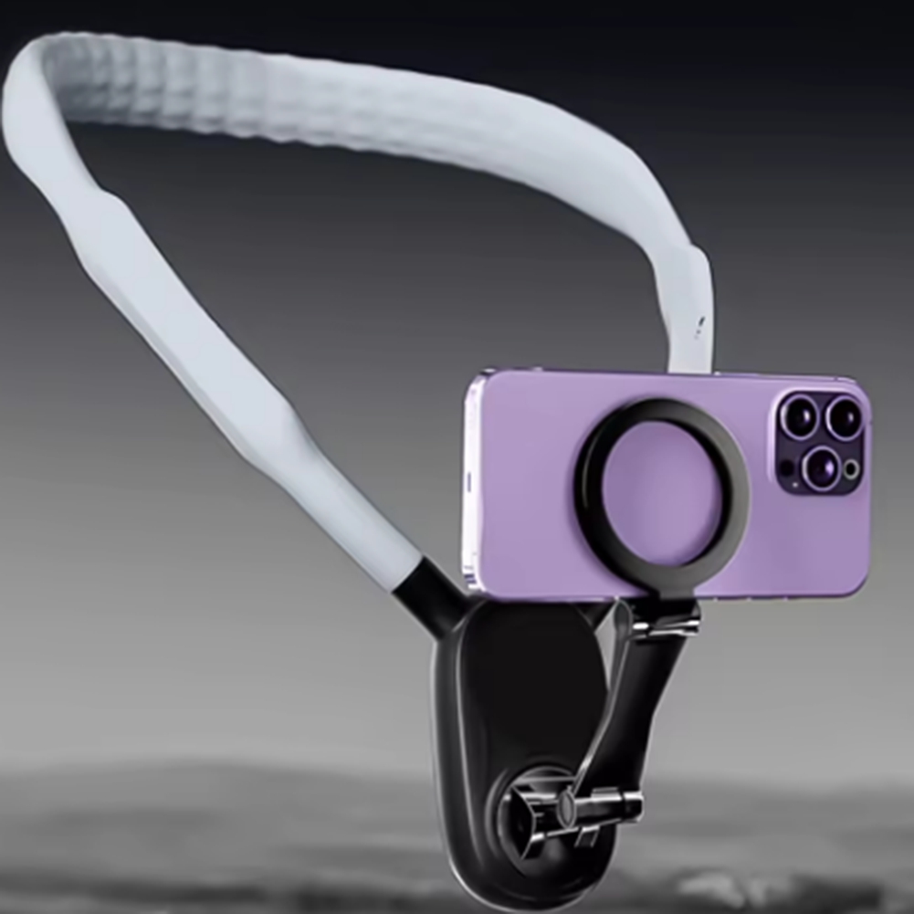 Neck Hanging Phone Holder - Magnetyczny uchwyt na szyję A20M, pasek