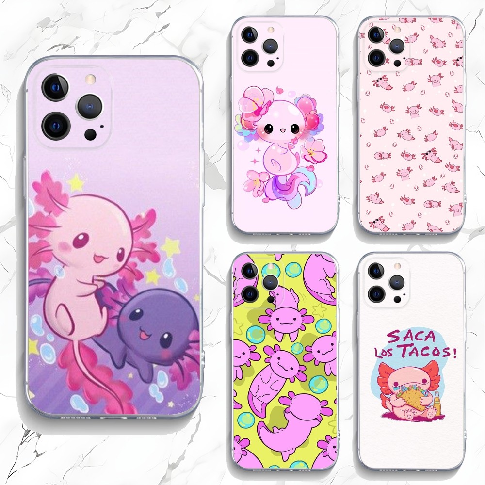 Phone Accessories Logo - Śliczne etui na telefon Axolotl do