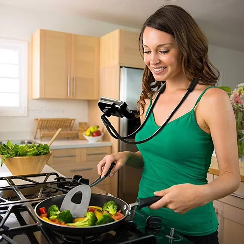Neck Hanging Phone Holder - Elastyczny uchwyt na telefon komórkowy do