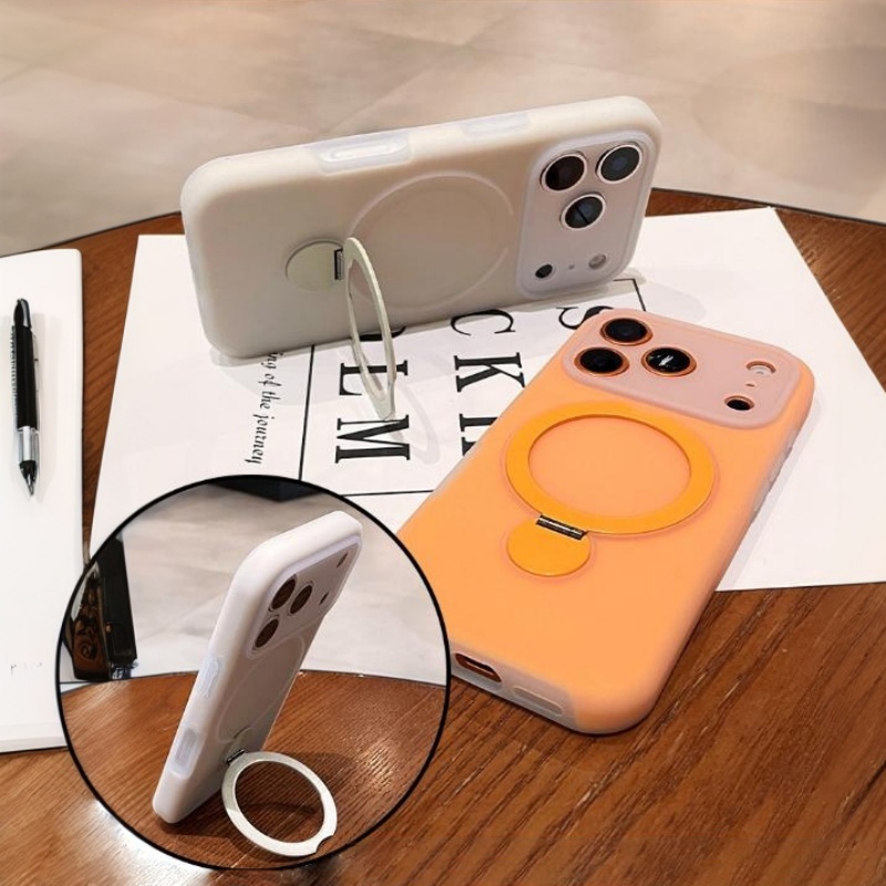 Miękkie silikonowe etui magnet – Phone Accessories Ring Holder recenzja i cena