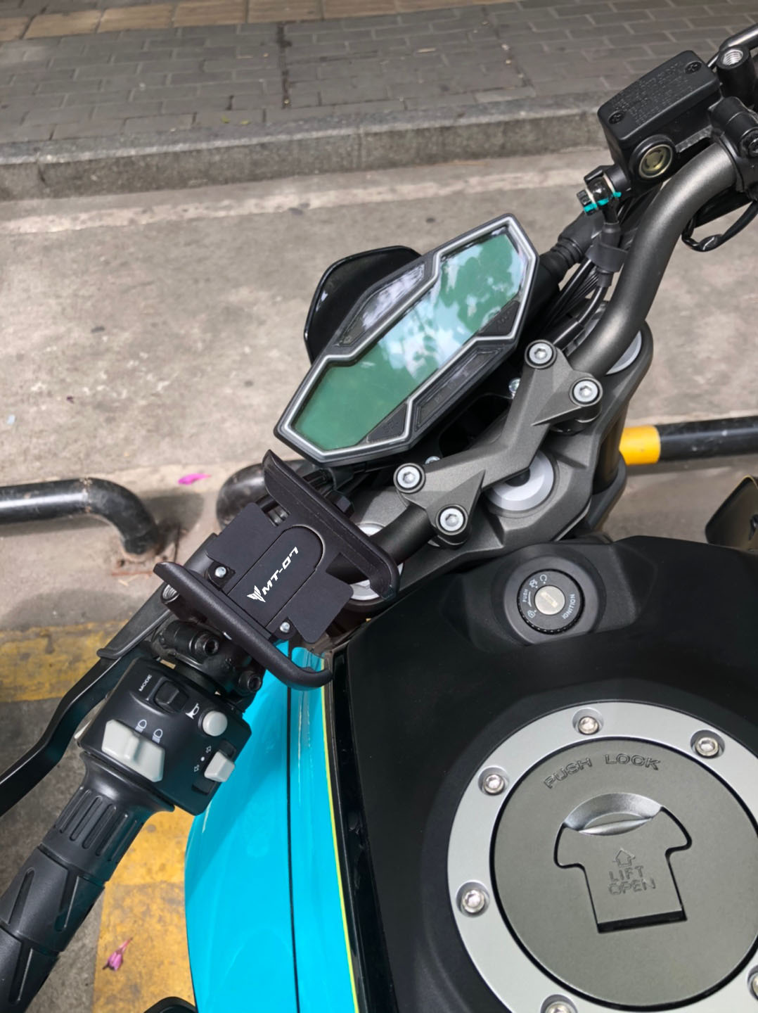 Dla Yamaha MT-07 MT07 mt07 LOG – Phone Accessories Logo recenzja i cena