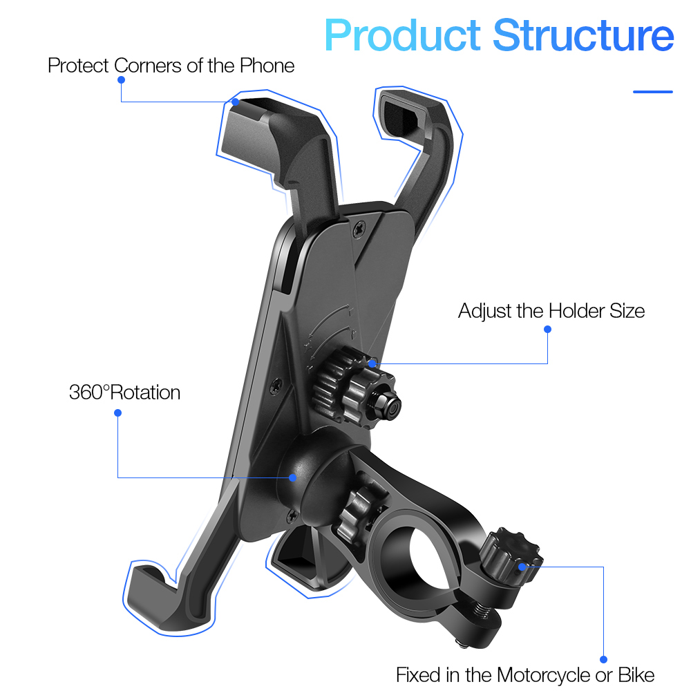360 °   Regulowany uchwyt na t – Phone Zone Accessories recenzja i cena