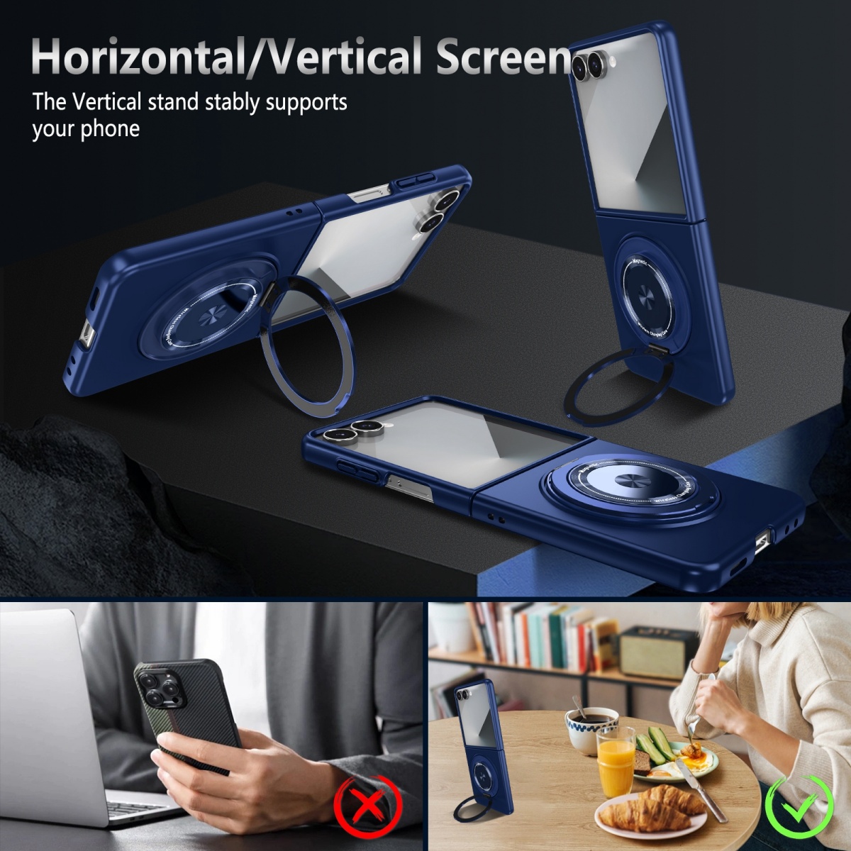 Magnetyczny metalowy obrotowy  – Phone Accessories Ring Holder recenzja i cena