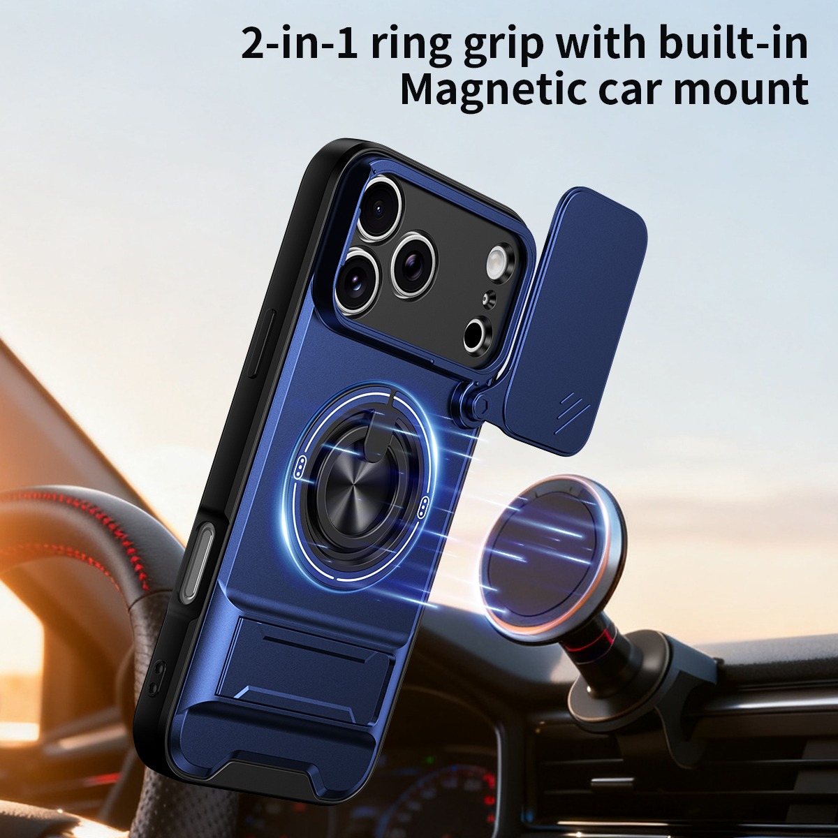 Luksusowe etui na telefon z ob – Phone Accessories Ring Holder recenzja i cena