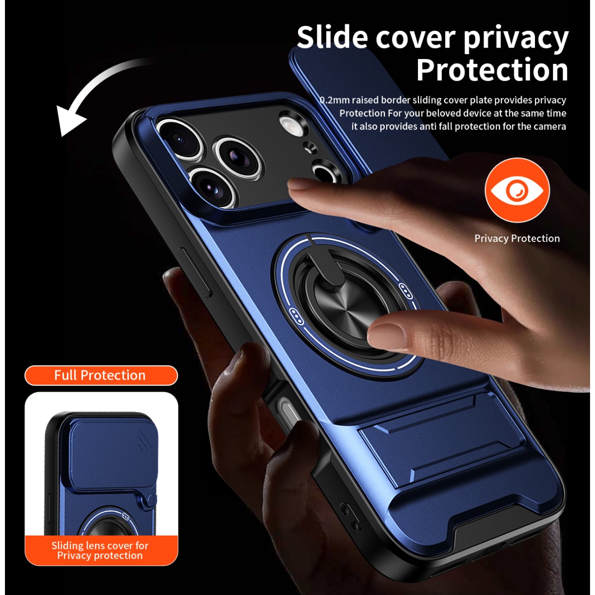 Luksusowe etui na telefon z ob – Phone Accessories Ring Holder recenzja i cena