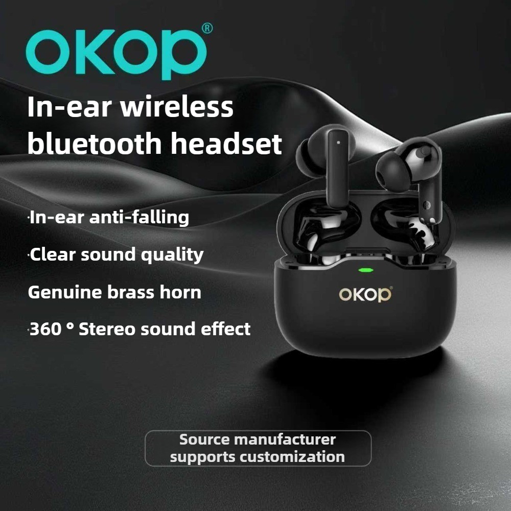 Słuchawki OKOP AI, bezprzewodo – Type C Adapter recenzja i cena