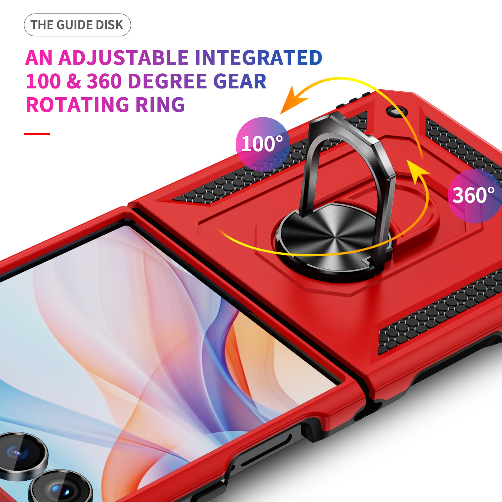 Wstrząsoodporne etui wojskowe  – Phone Accessories Ring Holder recenzja i cena