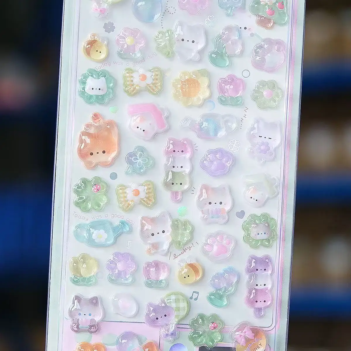 =-=2027 Kawaii Naklejki 3D z Ż – Phone Accessories Quotes recenzja i cena