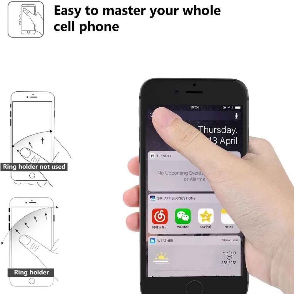 Uchwyt na telefon w kształcie  – Phone Accessories Quotes recenzja i cena