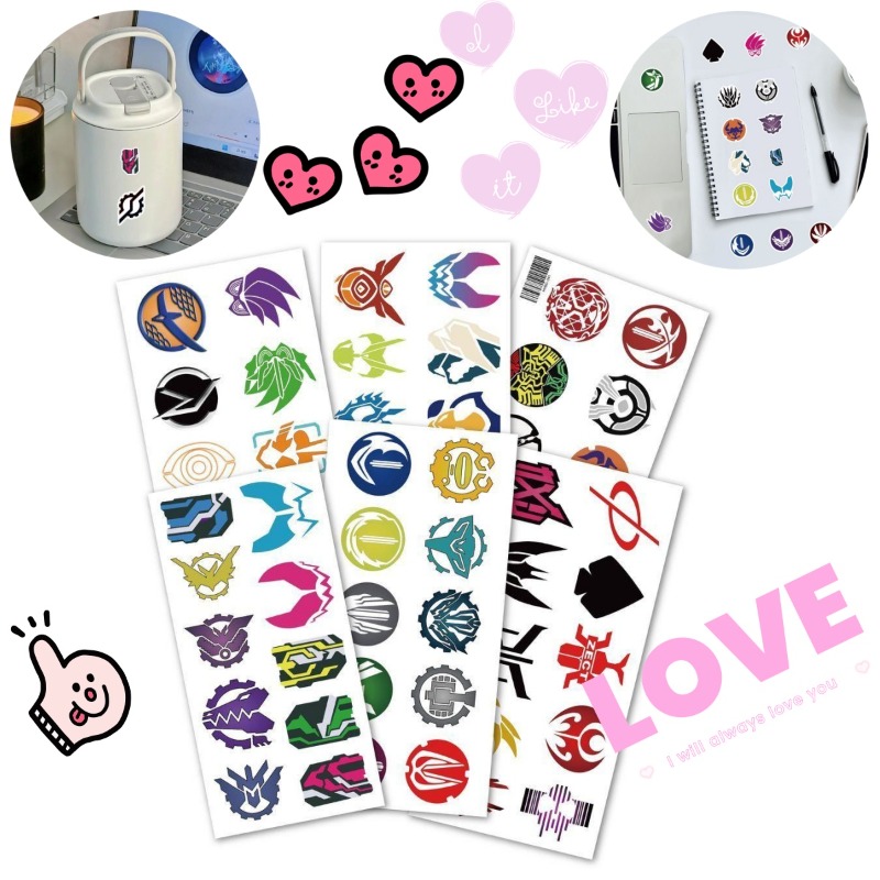 60 arkuszy naklejek z logo Kam – Phone Accessories Quotes recenzja i cena