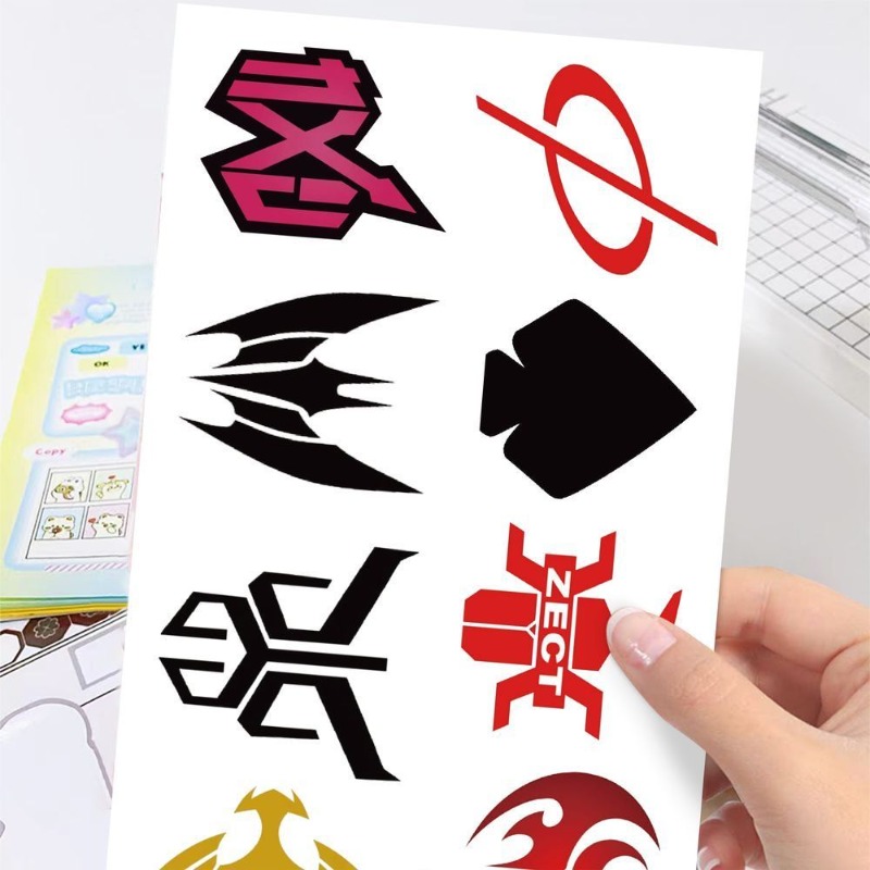 60 arkuszy naklejek z logo Kam – Phone Accessories Quotes recenzja i cena